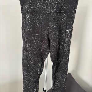 ZYIA Black Reflective Light n Tight Hi-Rise Leggings